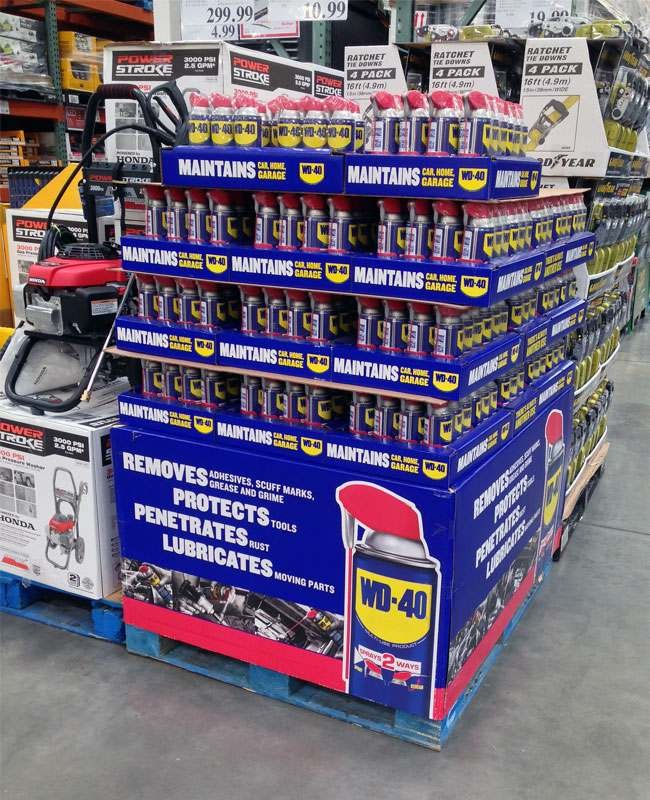 Costco pallet display design