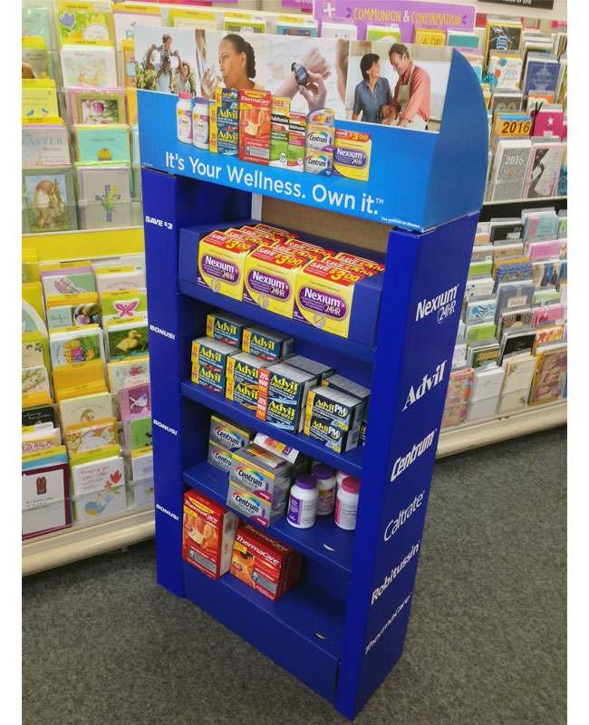 grocery retail buyer approved display