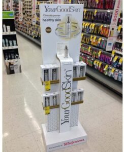 YourGoodSkin Walgreens Floor Display