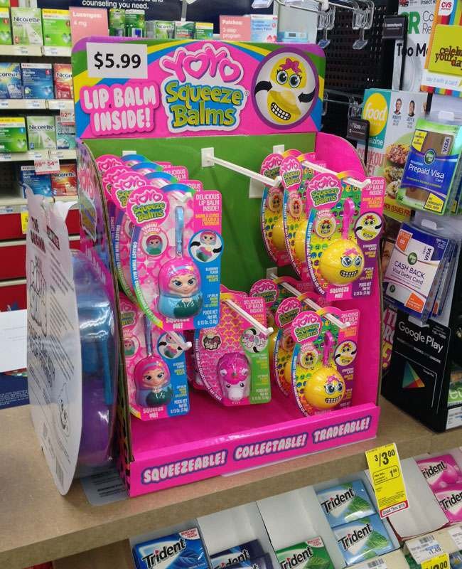 Kroger Safeway Publix retail display requirements