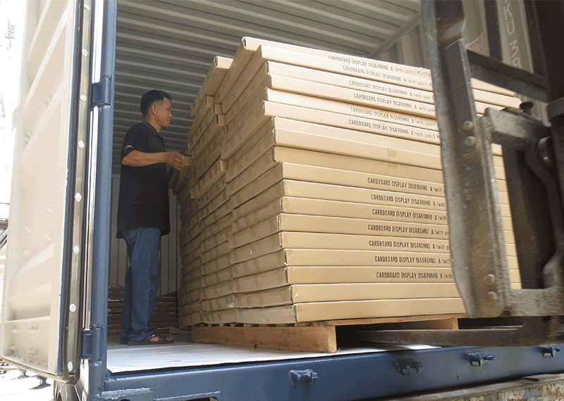 Container-Loading for Individually Packed Display