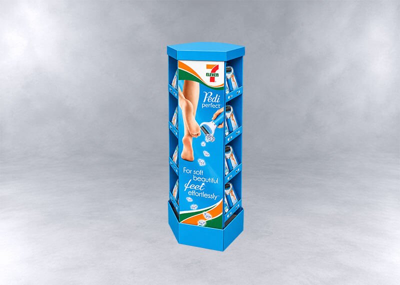 7‑Eleven Pedi Perfect Display Tower