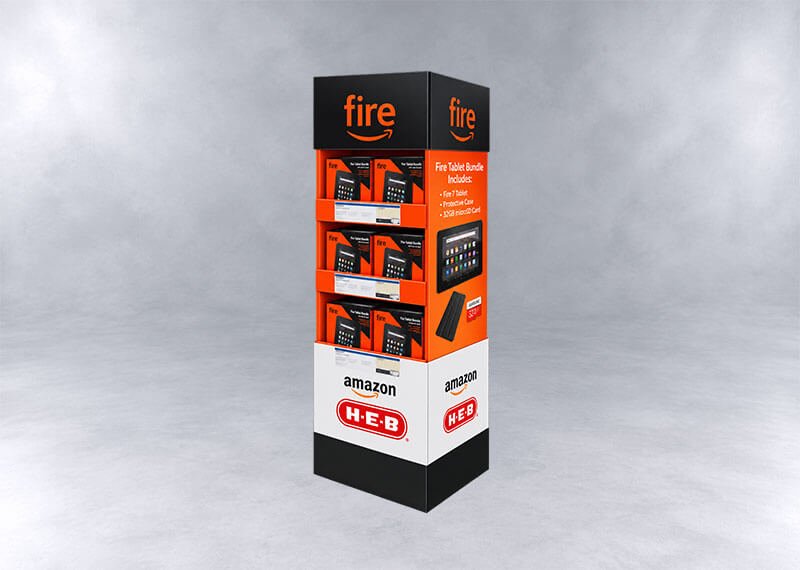 Amazon Fire Tablet H‑E‑B Display Stand