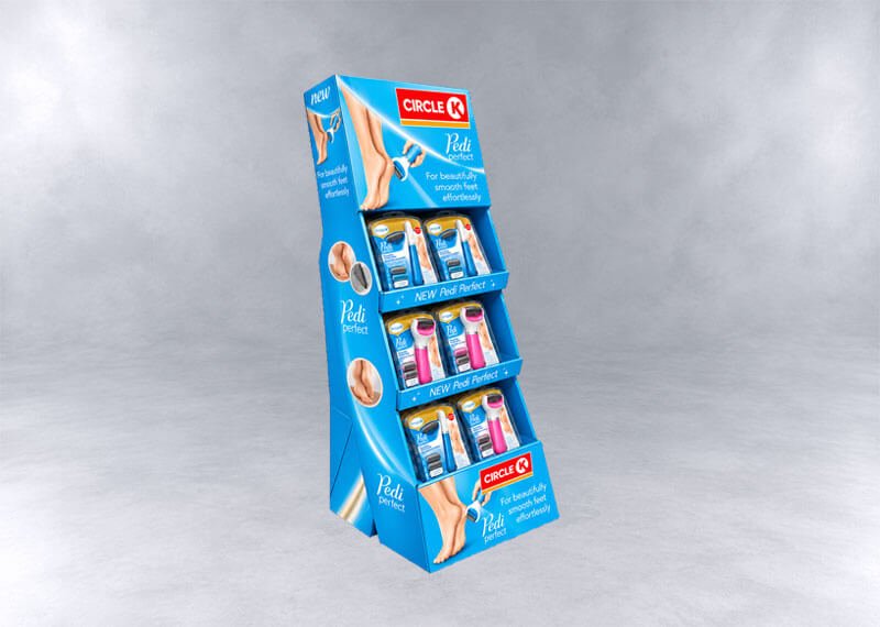 Amope Pedi Foot Skin Care Floor Display