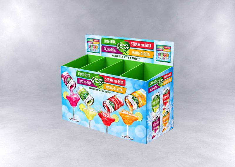 Bud Light Lime Rita Display Bin
