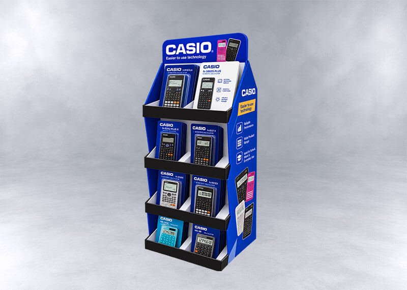 Casio Calculator Retail Display Stand