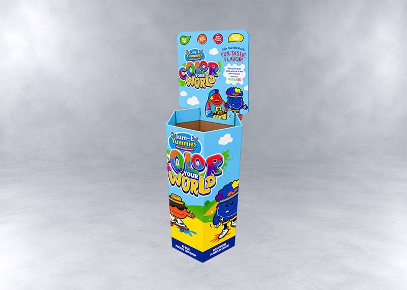 Color Your World Candy Display