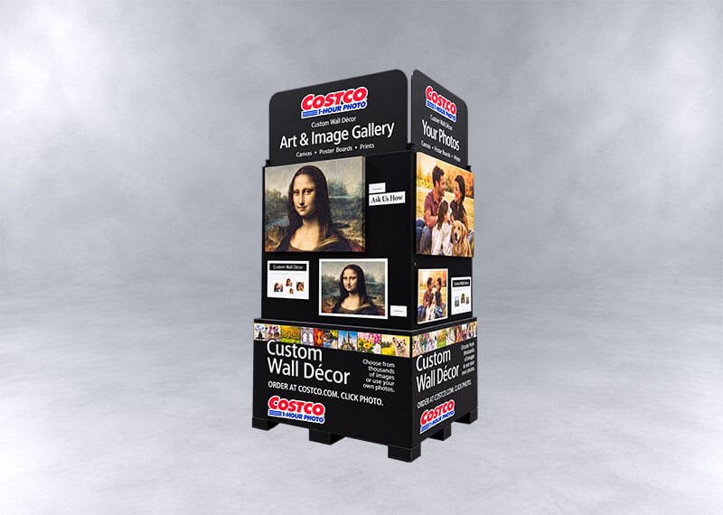 Costco Custom Wall Décor Display