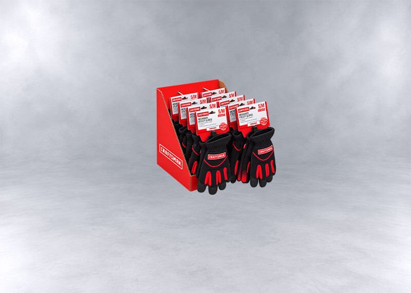 Craftsman Mechanic Glove Display