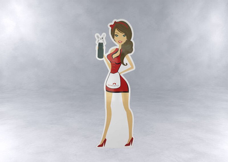 Custom Cartoon Character Cardboard Standee Display