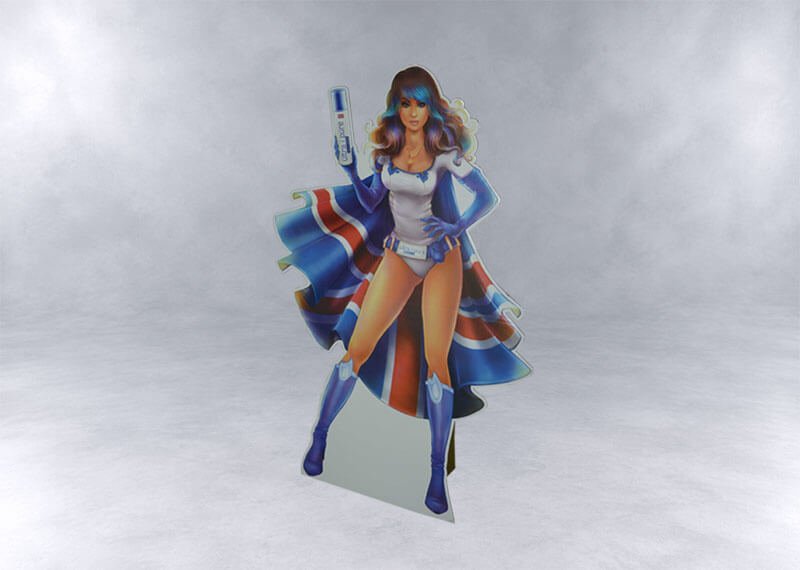 Custom Fantasy Character Cardboard Cutout Standee