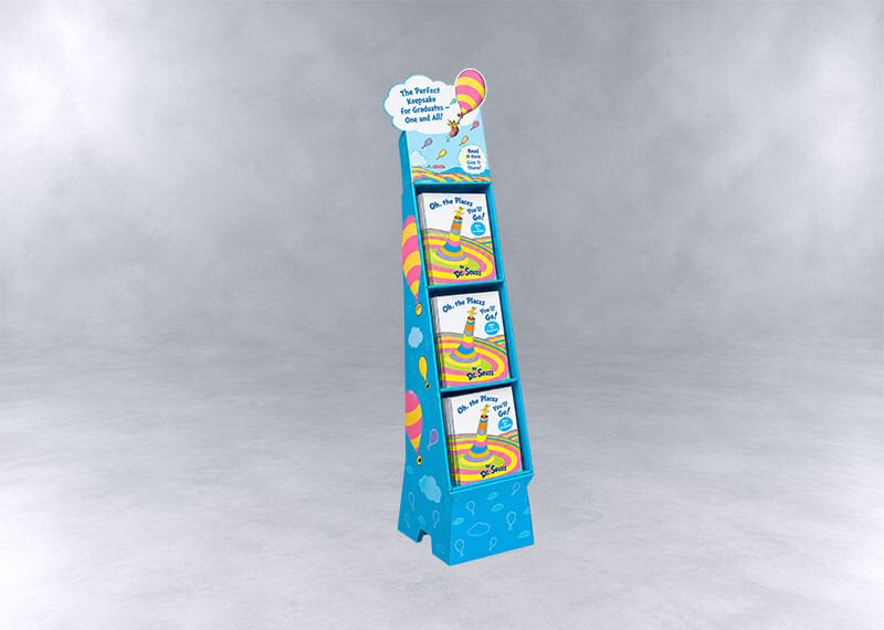 Dr. Seuss Graduation Book Display