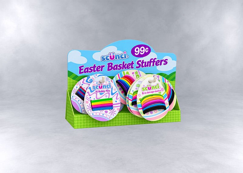 Easter Basket Hair Accessories Display