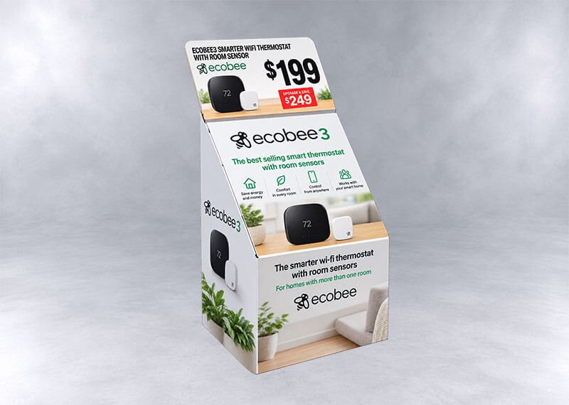 Ecobee Smart Thermostat Retail Display