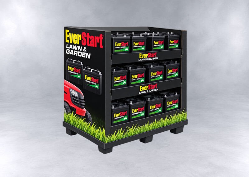 EverStart Lawn & Garden Battery Display