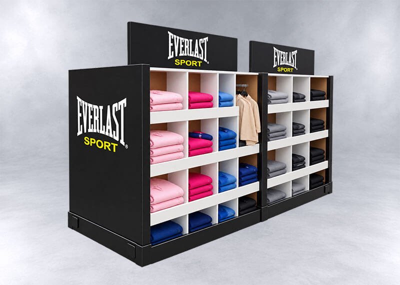 Everlast Sport Apparel Display Island