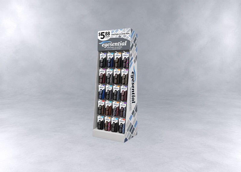 Eyesential Reading Glasses Display