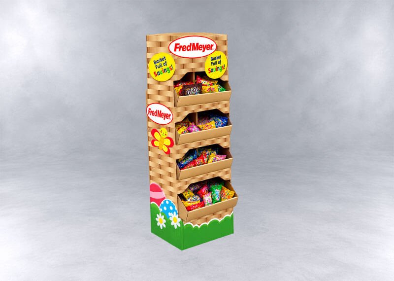 Fred Meyer Basket Candy Display