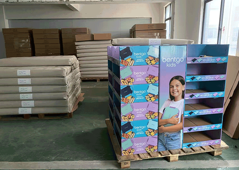 Fully Assembled Pallet Display for Costco