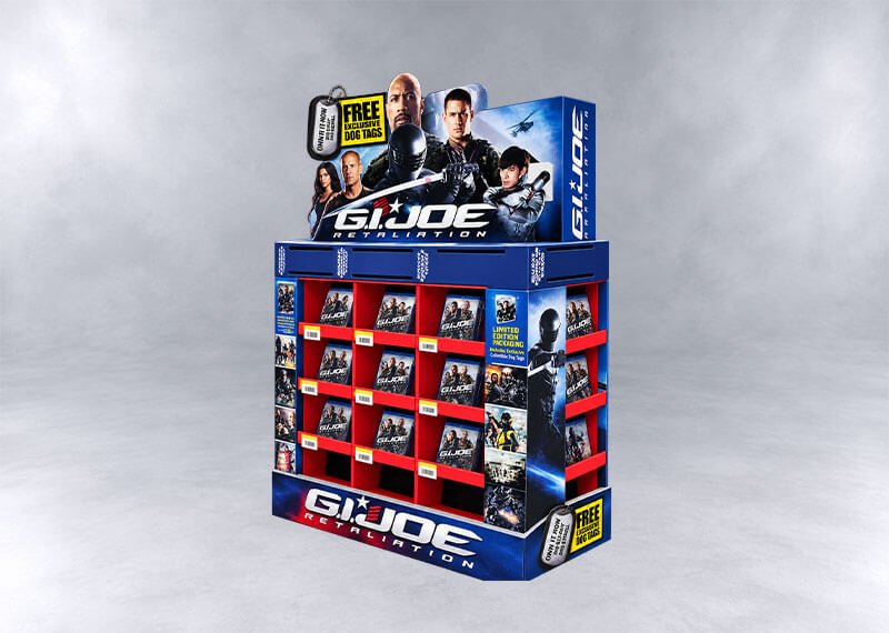 G.I. Joe Retaliation Retail Display