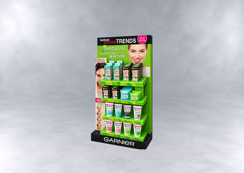 Garnier-Summer-Skincare-Inline-Display-Stand