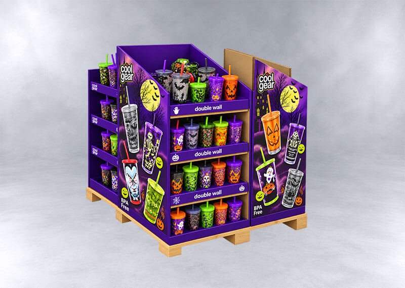 Halloween Cool Gear Tumbler Display