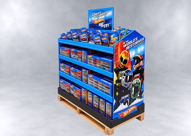 Hot Wheels Racing Display Stand