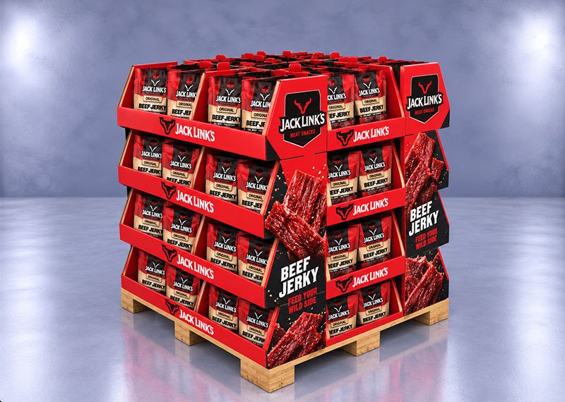 Jack Link’s Beef Jerky PDQ Display