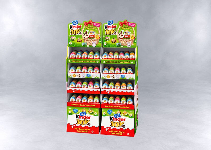 Kinder Joy Easter Display Rack
