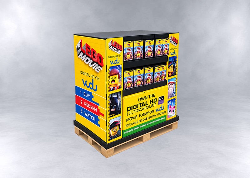 LEGO Movie Digital HD Retail Display