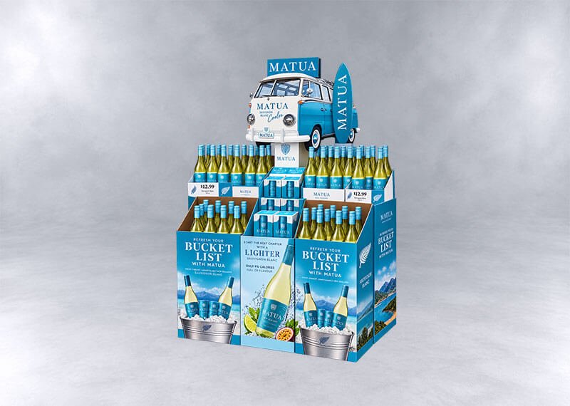 Matua Sauvignon Blanc Retail Display