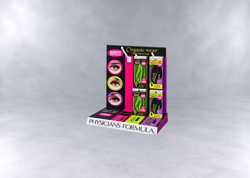 Organic Wear Mascara Display Stand