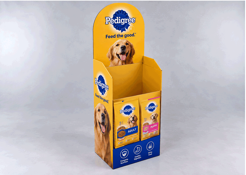 Pedigree-Golden-Retriever-Food-Display
