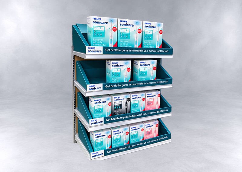 Philips Sonicare Teal Retail Display