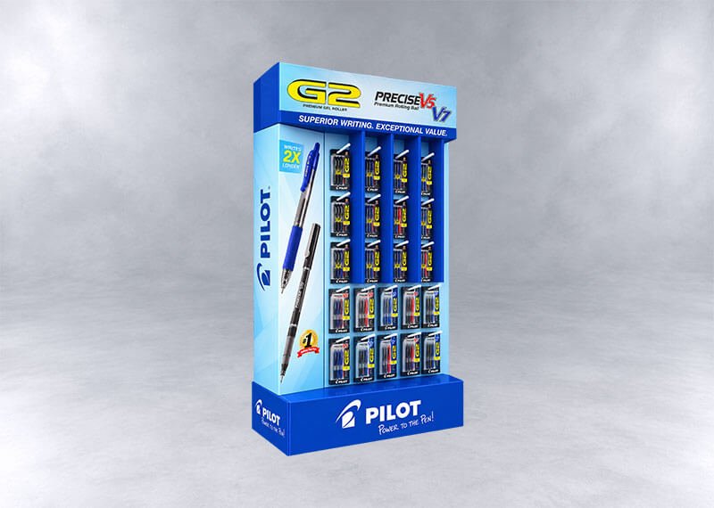 Pilot Pen Display Stand Mockup