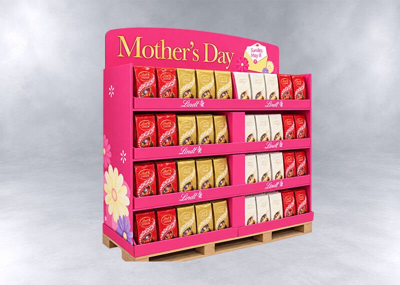 Pink Lindt Mother’s Day Display
