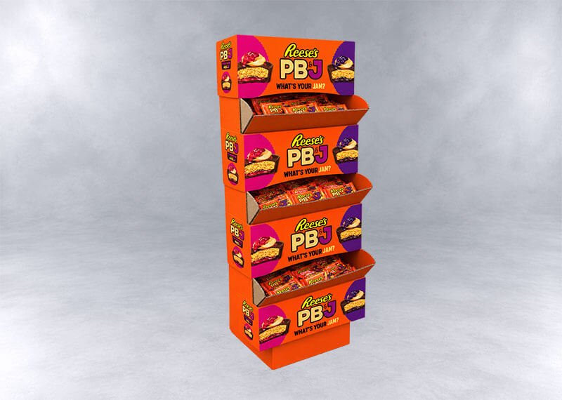 Reese’s-PB&J-Retail-Display-Tower