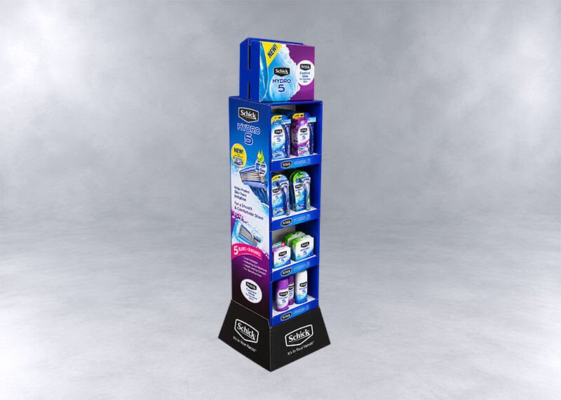 Schick Hydro 5 Retail Display Stand