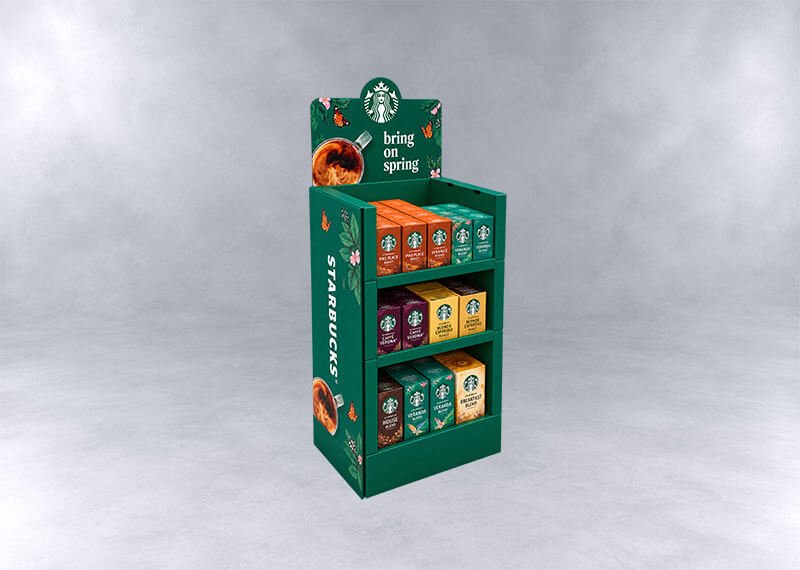 Starbucks Spring Coffee Display Stand