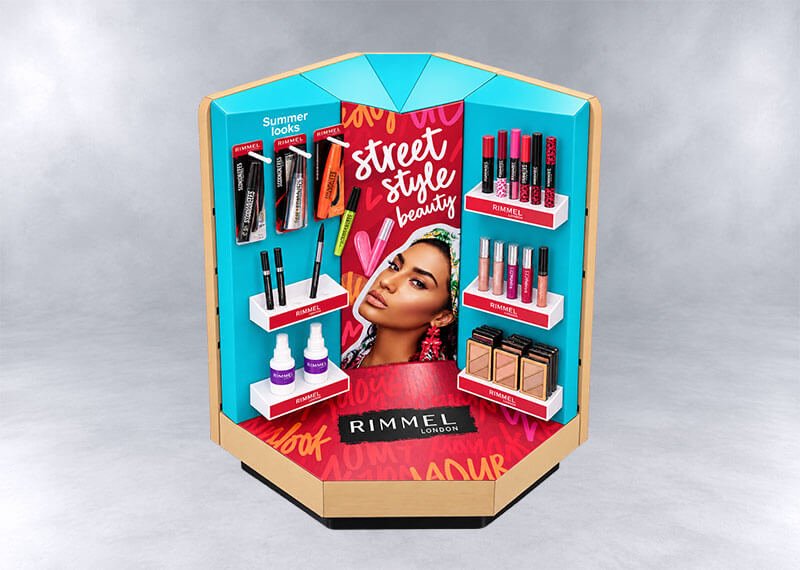 Street Style Beauty Display