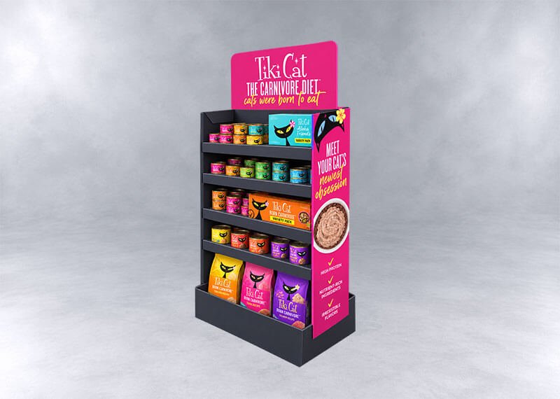 Tiki Cat Carnivore Display Stand