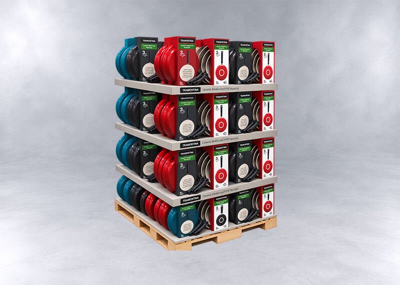 Tramontina Ceramic Pan Sam's Club Display Pallet