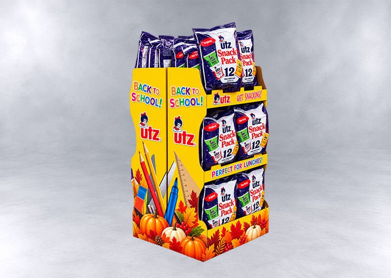 Utz Snack Pack Autumn Display
