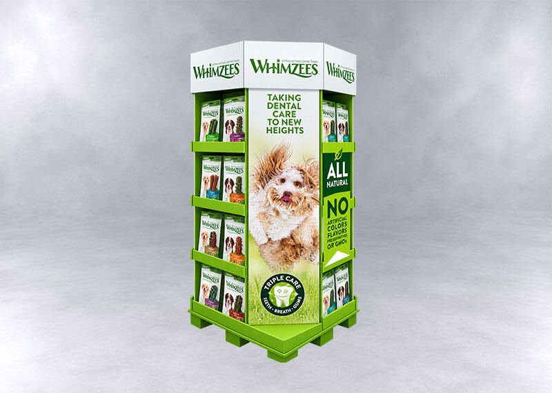 Whimzees Natural Dental Treat Display