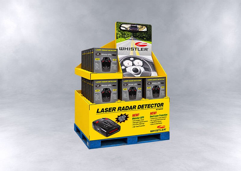 Whistler Laser Detector Retail Display