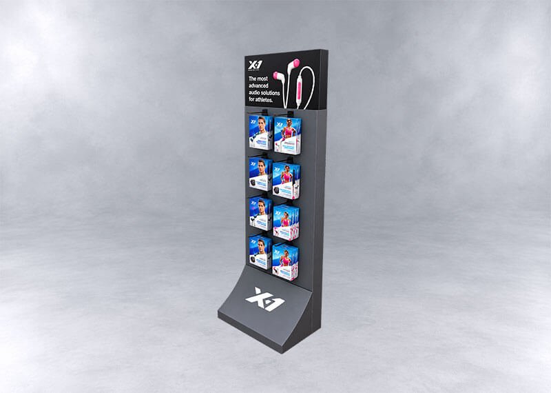 X1 Athlete Earphone Display Stand